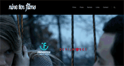 Desktop Screenshot of ninetenfilms.com